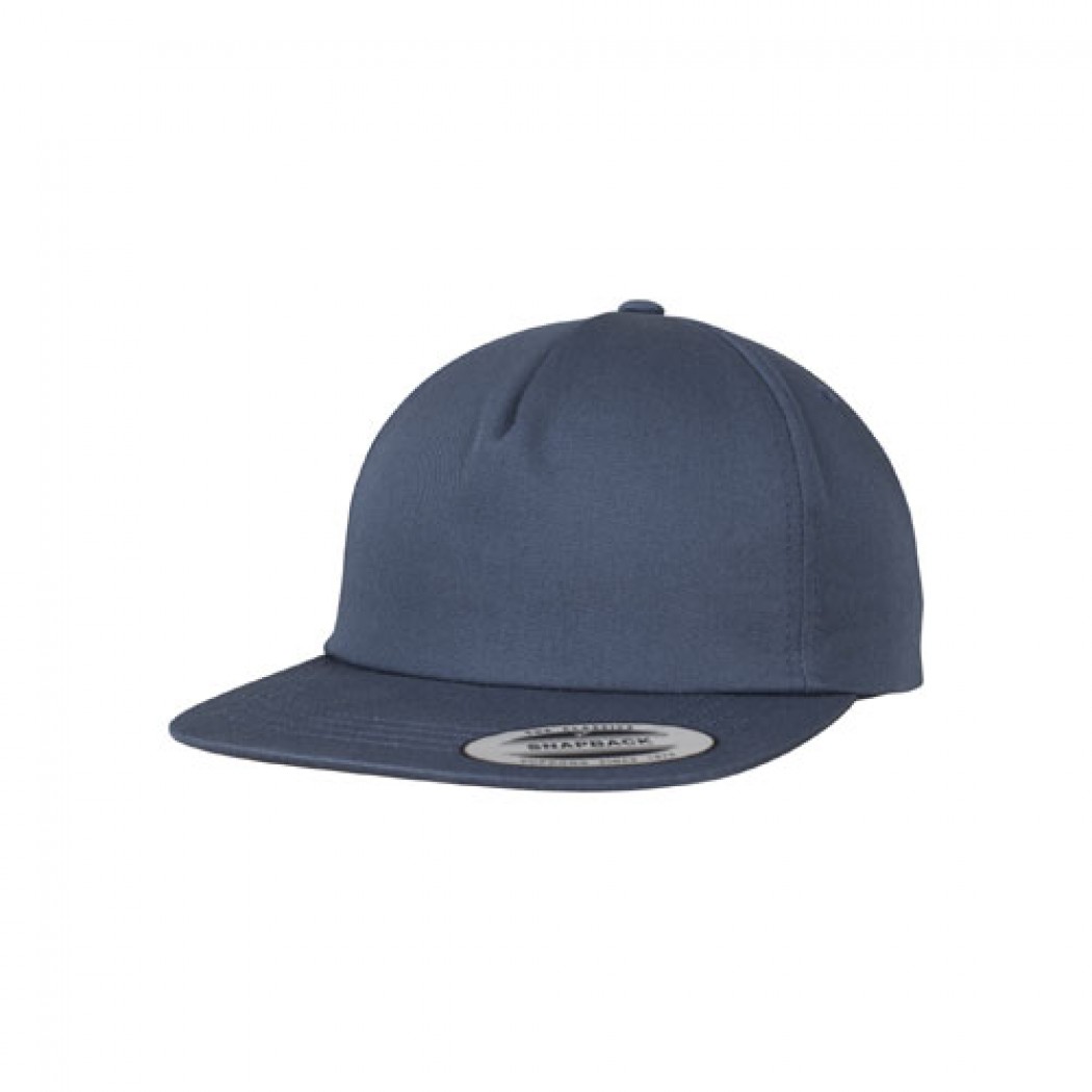 Unstructured 5-Panel Snapback Navy