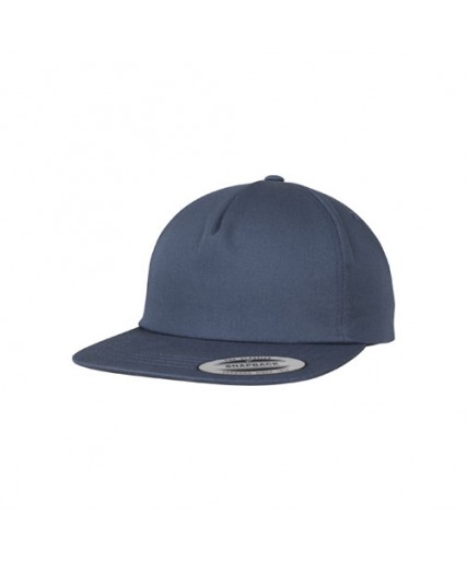 Unstructured 5-Panel Snapback Navy