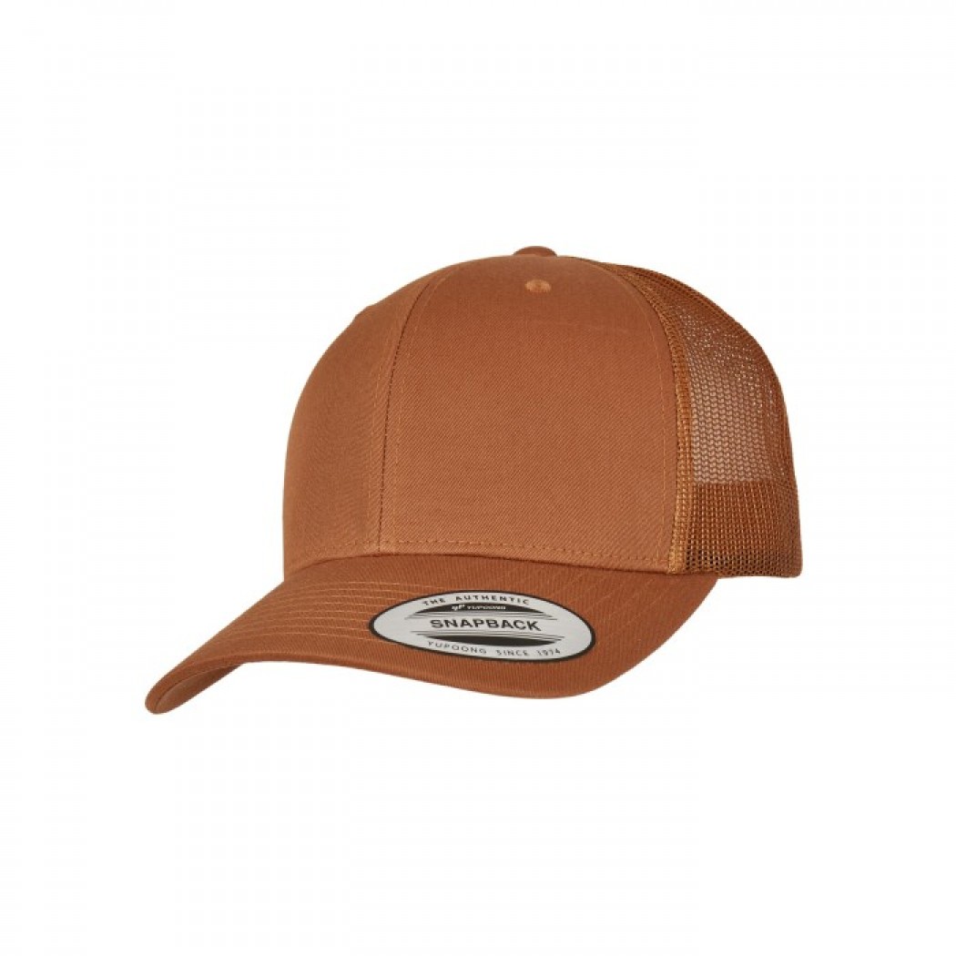 Retro Trucker Cap Caramel
