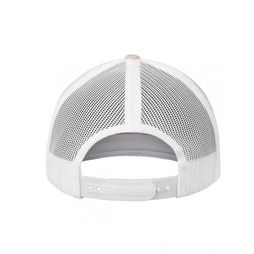 Retro Trucker Cap Khaki/White