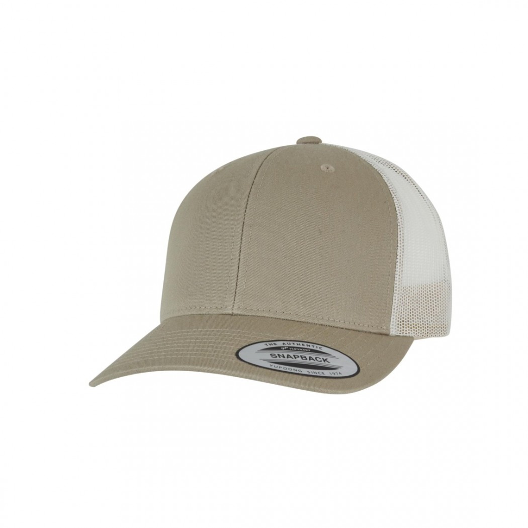 Retro Trucker Cap Pale Khaki/Birch