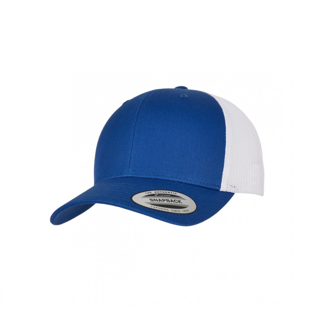 Retro Trucker Cap Royal/White