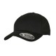 Flexfit 110 Curved Visor Snapback Black