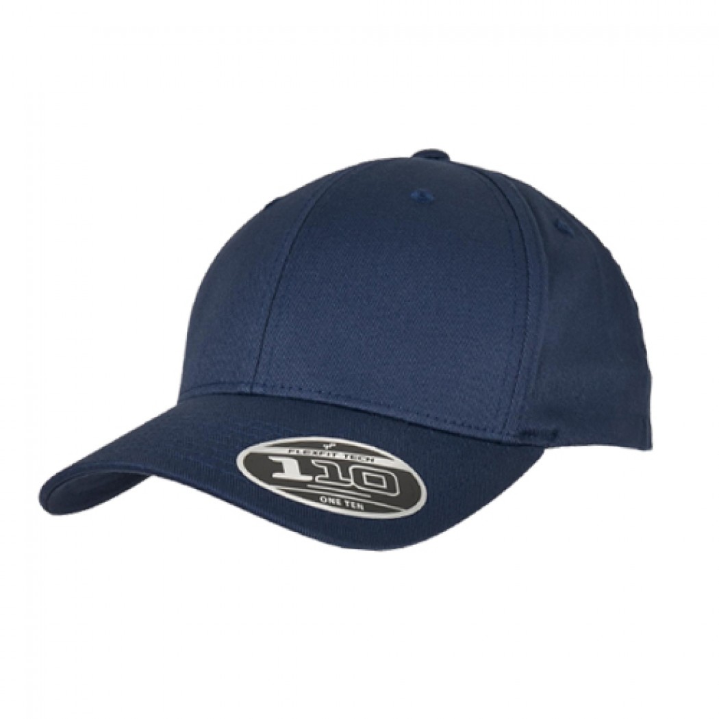Flexfit 110 Curved Visor Snapback Navy Flexfit 110 Curved Visor Snapback Navy