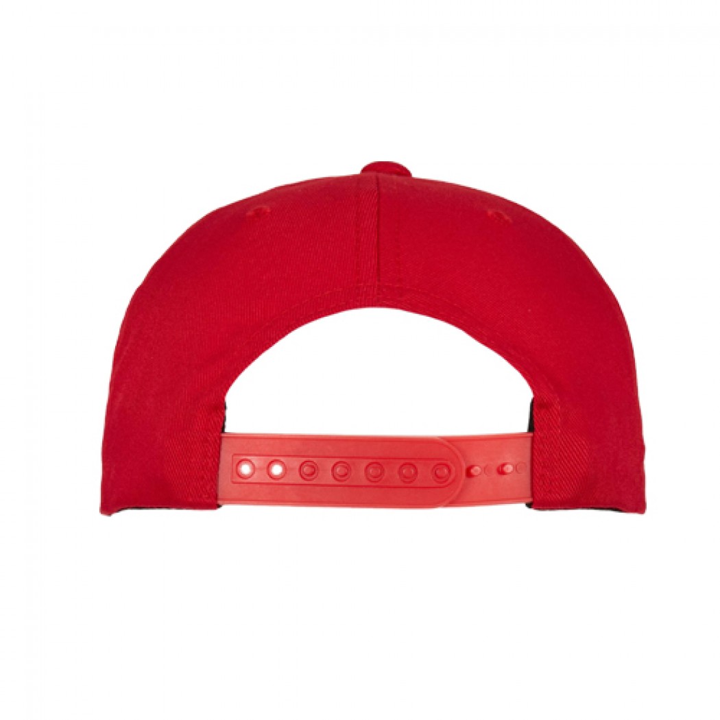 Curved Classic Snapback Red Curved Classic Snapback Red