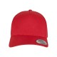 5-Panel Curved Classic Snapback Cap Red 5-Panel Curved Classic Snapback Cap Red