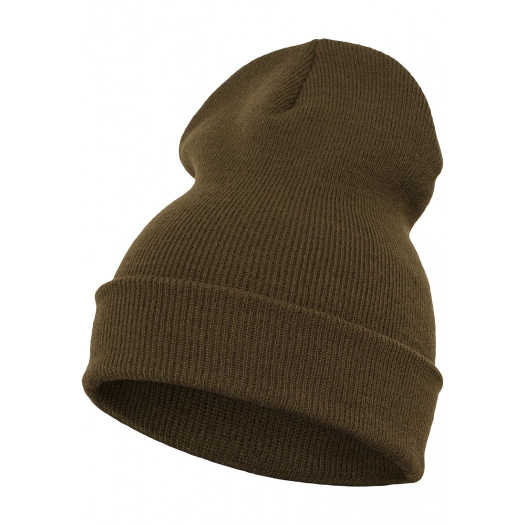 Heavy weight Long Beanie Olive