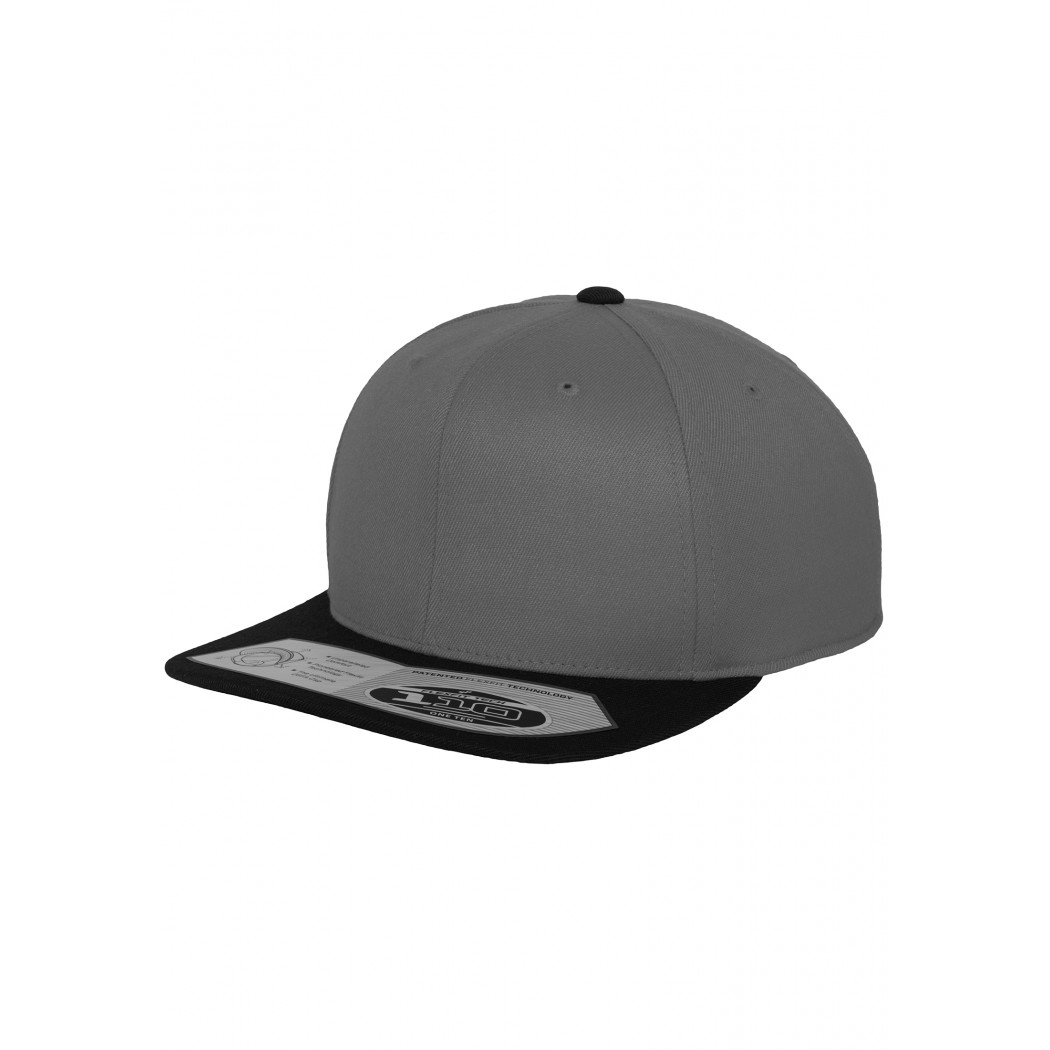 Flexfit 110 Snapback Grey/Black