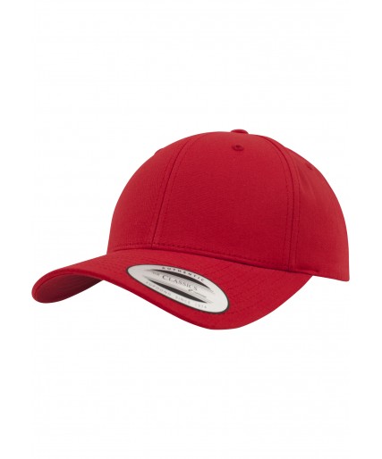Curved Classic Snapback Red