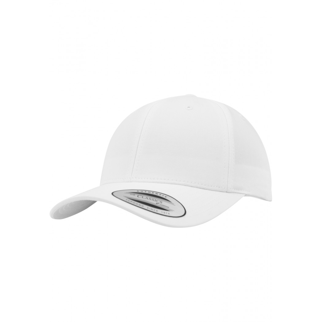Curved Classic Snapback White