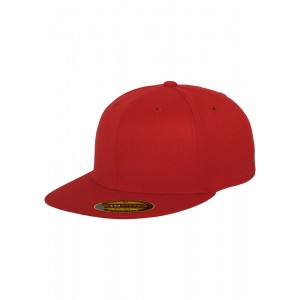 Flexfit Premium 210 Fitted  Red