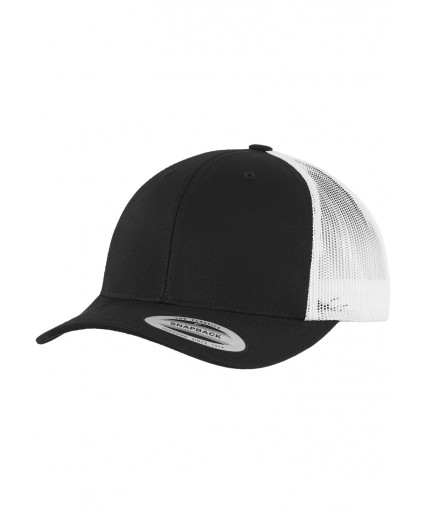Retro Trucker Cap Black/White