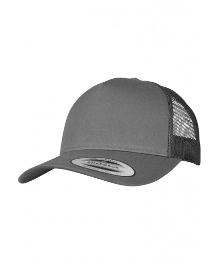 5-Panel Retro Trucker Cap Charcoal