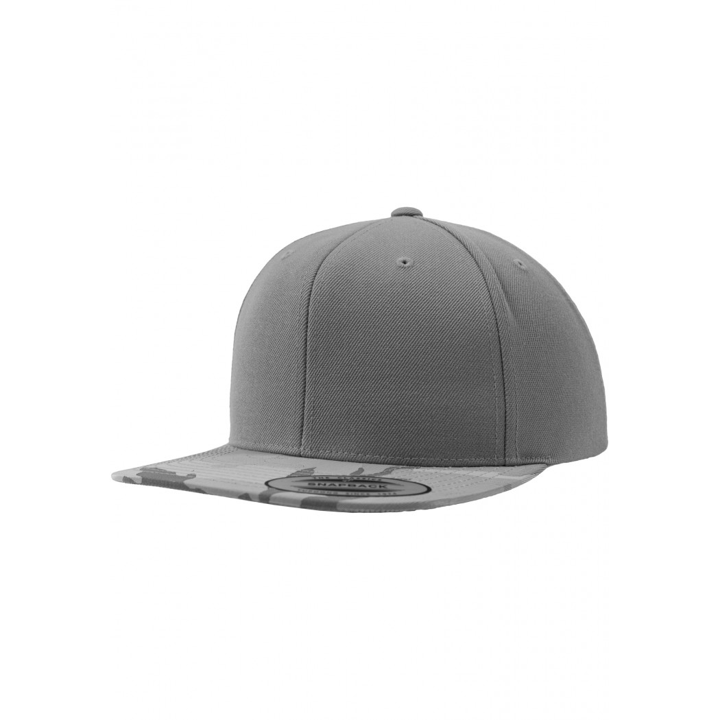 Classic Camo Visor Snapback Silver Camo Classic Camo Visor Snapback Silver Camo