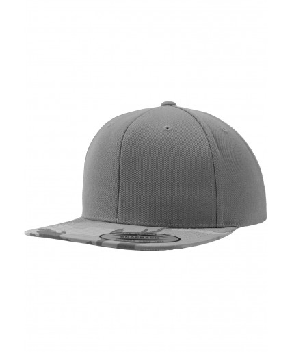 Classic Camo Visor Snapback Silver Camo Classic Camo Visor Snapback Silver Camo