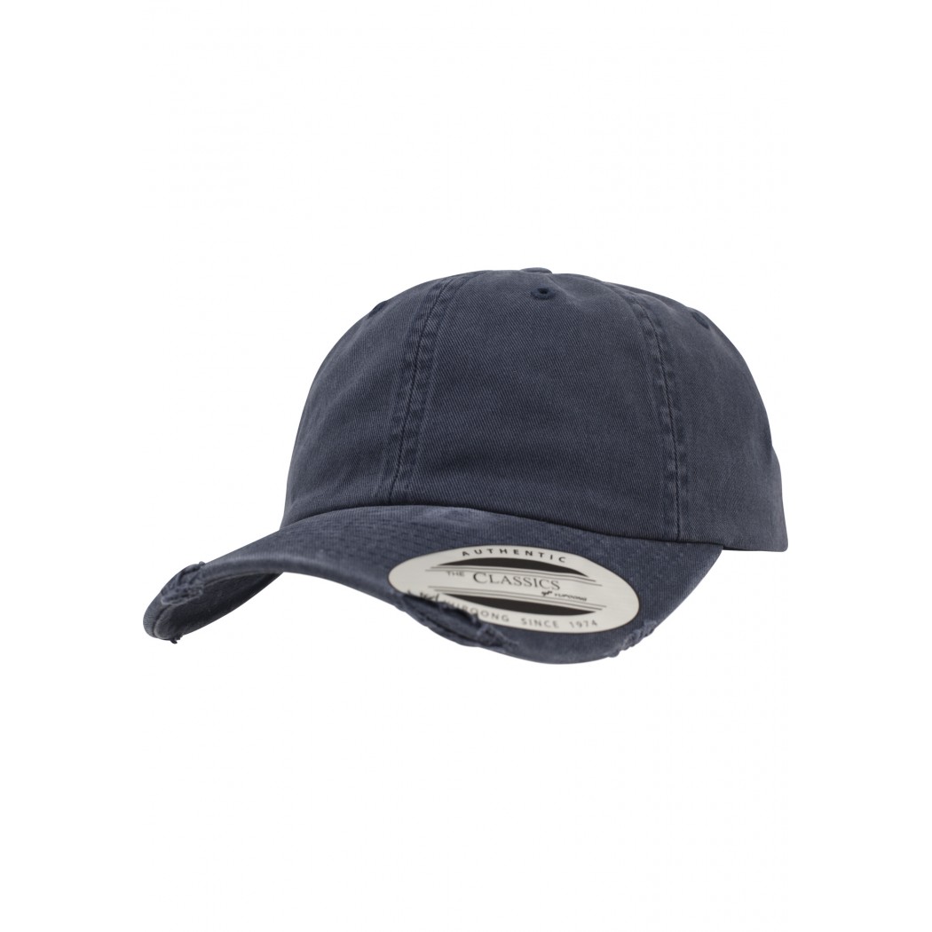 Low Profile Destroyed Cap Navy Low Profile Destroyed Cap Navy