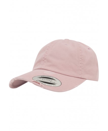 Low Profile Destroyed Cap Pink