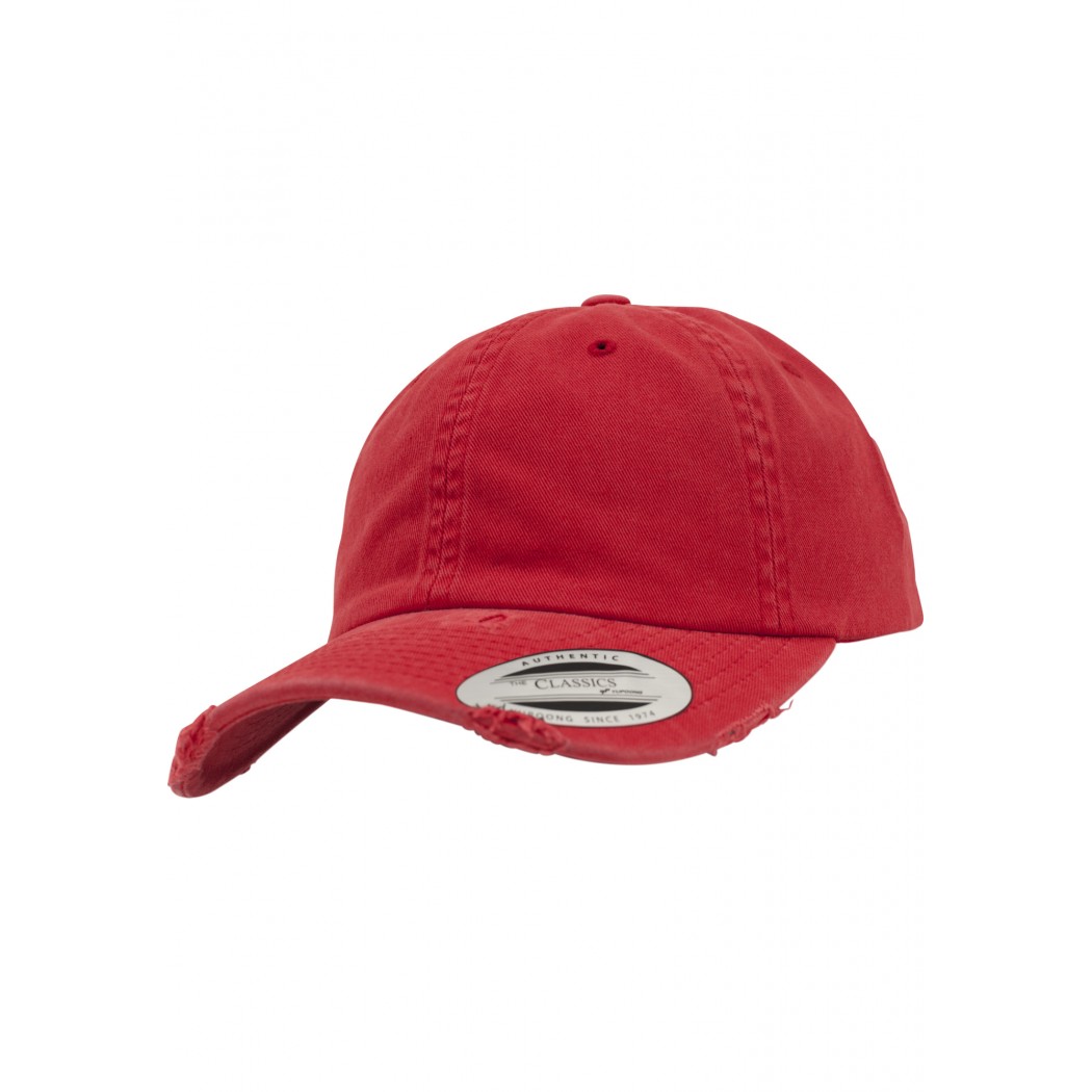 Low Profile Destroyed Cap Red
