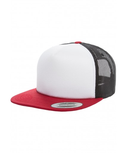 Flexfit Foam Trucker Red/White/Black Flexfit Foam Trucker Red/White/Black