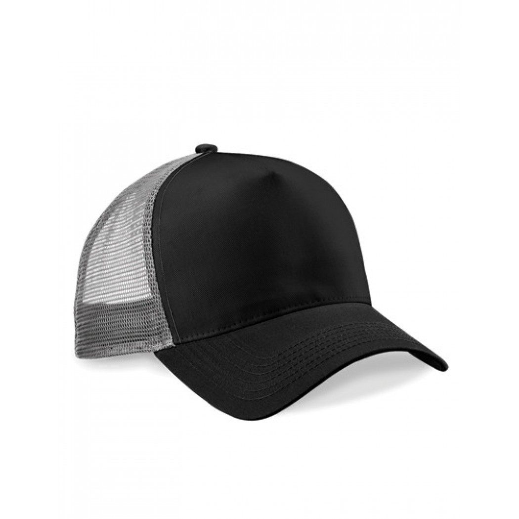 Trucker Snapback Cap Black/Light Grey Trucker Snapback Cap Black/Light Grey