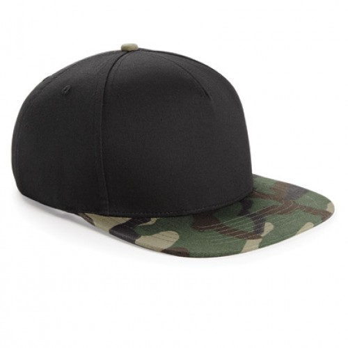 Camo Snapback Cap