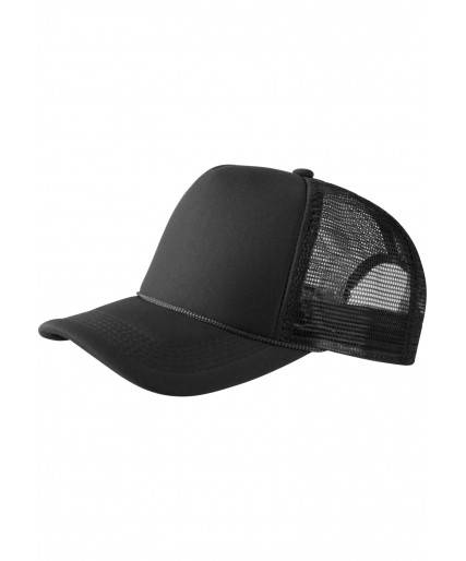 Baseball Cap Trucker high profile Black Baseball Cap Trucker high profile Black
