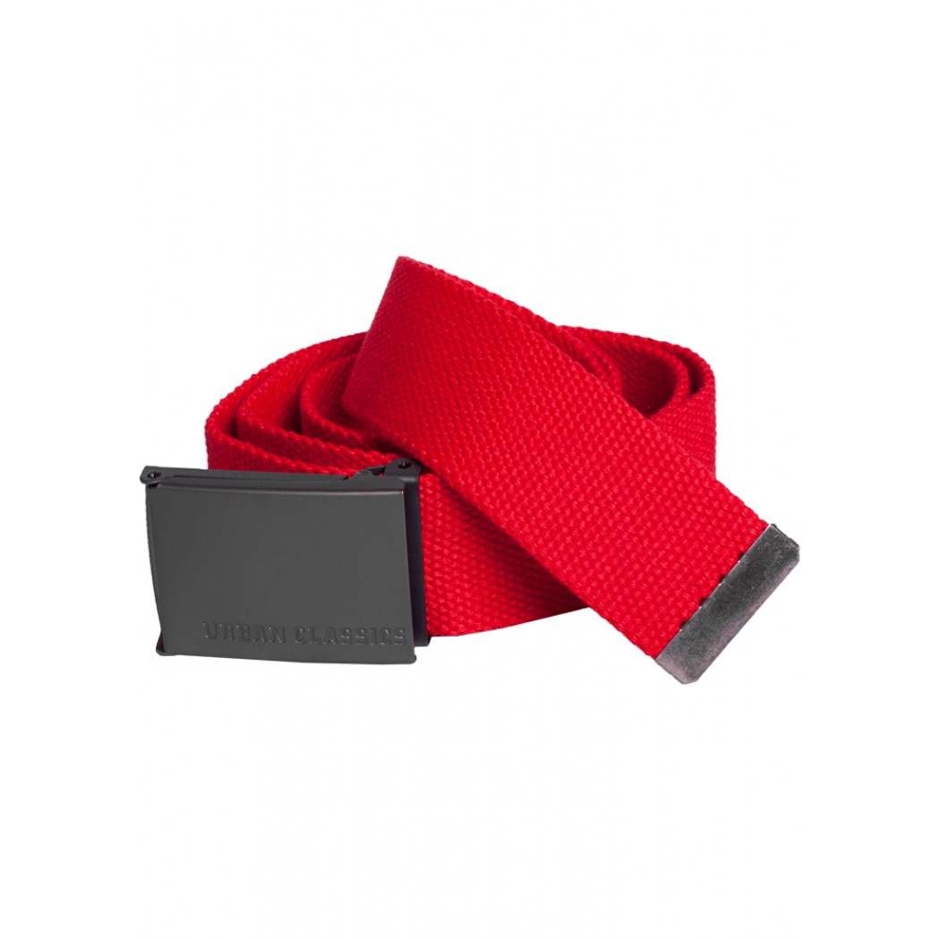 Urban Classic Canvas Belt Red Urban Classic Canvas Belt Red