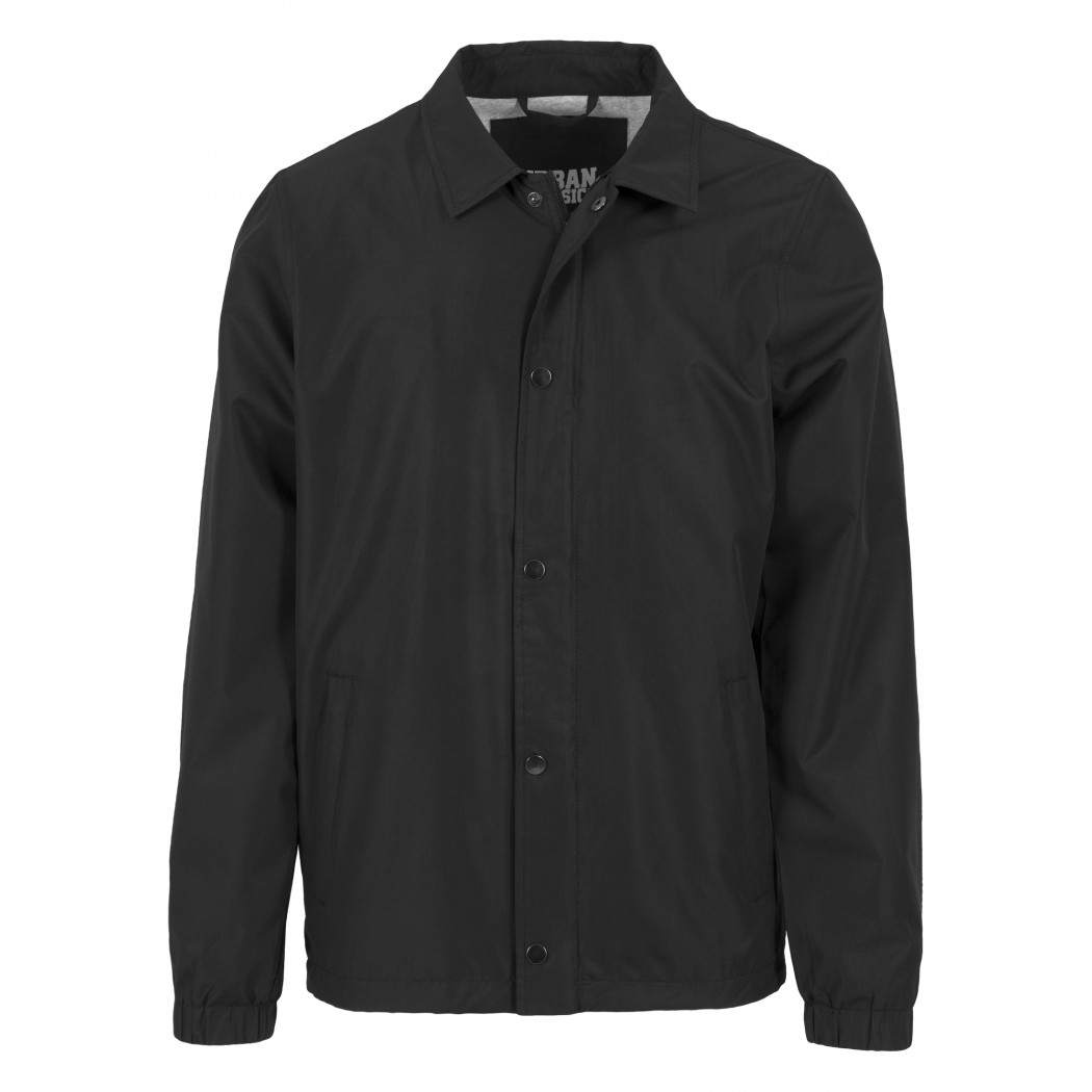Urban Classics Coach Jacket Black Urban Classics Coach Jacket Black