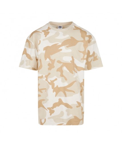 Oversized Simple Camo Tee Sand Oversized Simple Camo Tee Sand