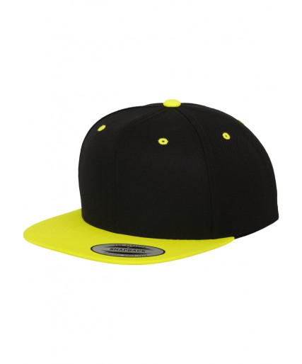 Classic Snapback 2-Tone Black/NeonYellow Classic Snapback 2-Tone Black/NeonYellow