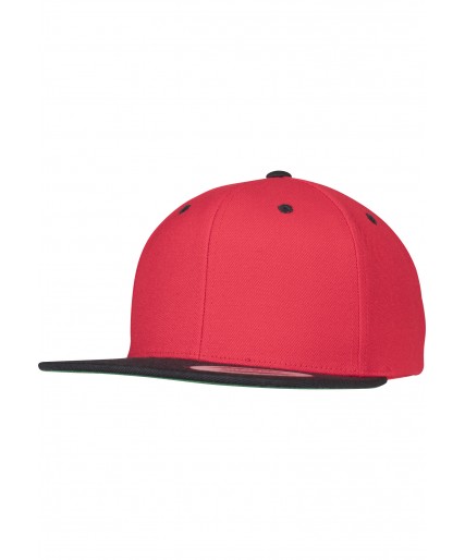 Classic Snapback 2-Tone Red/Black