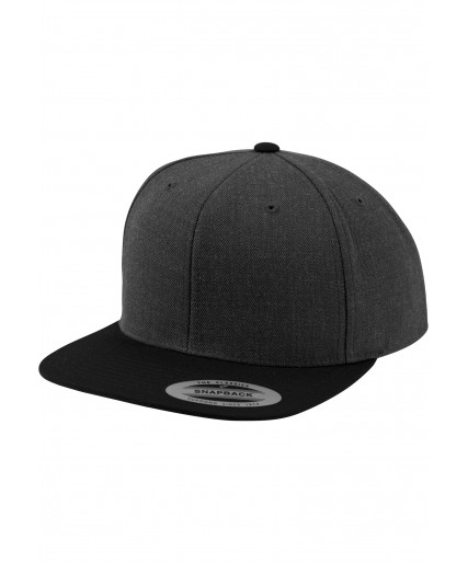 Classic Snapback 2-Tone Charcoal/Black
