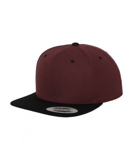 Classic Snapback 2-Tone cap Maroon/Black Classic Snapback 2-Tone cap Maroon/Black