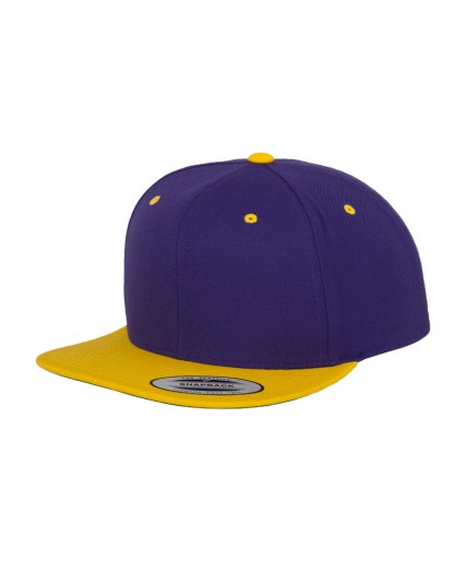 Classic Snapback 2-Tone cap Purple/Gold Classic Snapback 2-Tone cap Purple/Gold